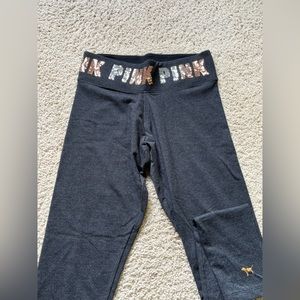 PINK yoga leggings. Size S.
